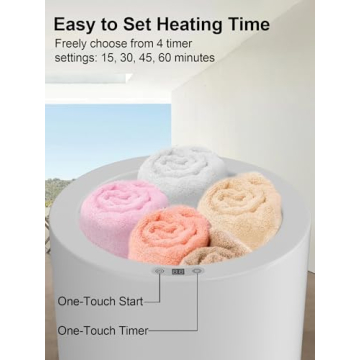 Uthfy Towel Warmer Bucket with Auto Shut Off