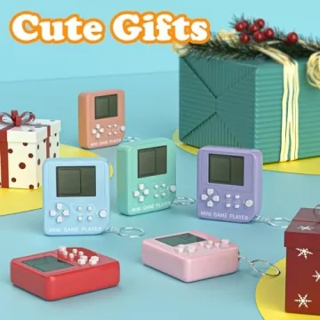 DJMUMU Video Game Keychain Party Favors - 18PCS Set