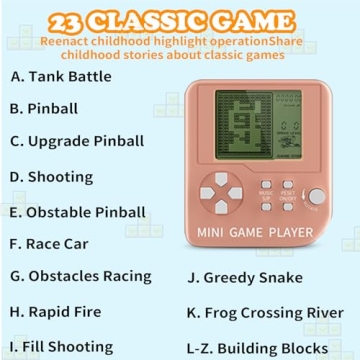 DJMUMU Video Game Keychain Party Favors - 18PCS Set