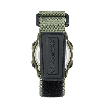 Armitron Sport Quartz Watch with Nylon Strap - Black