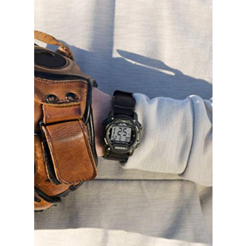 Armitron Sport Quartz Watch with Nylon Strap - Black