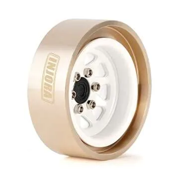 INJORA Brass Wheel Weights for TRX4M Crawler