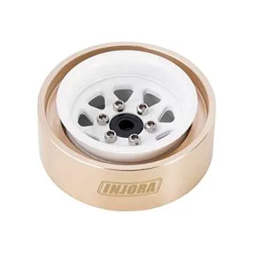 INJORA Brass Wheel Weights for TRX4M Crawler