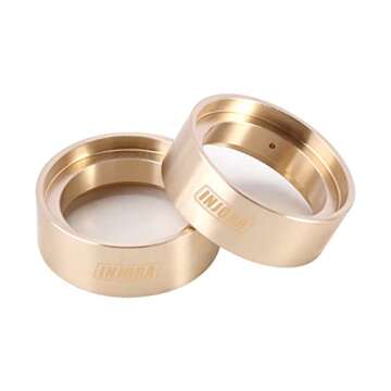 INJORA Brass Wheel Weights for TRX4M Crawler