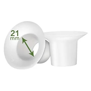 LOZAEVE 21mm Silicone Flange Inserts for Seamless Pumping