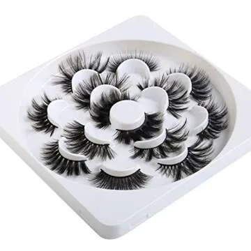 Dramatic 25mm Faux Mink Eyelashes - Perfect for Glam Looks