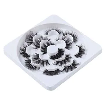 Dramatic 25mm Faux Mink Eyelashes - Perfect for Glam Looks