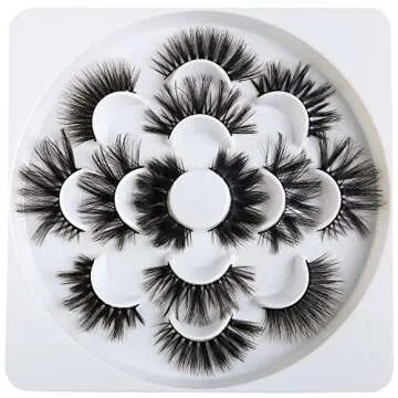 Dramatic 25mm Faux Mink Eyelashes - Perfect for Glam Looks