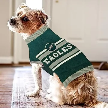 NFL Philadelphia Eagles Dog Sweater - Warm & Cozy Pet Gear