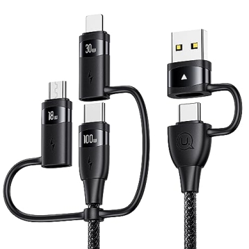 Ultimate 100W USB C Multi Charging Cable: Versatile & Fast Charging Solution