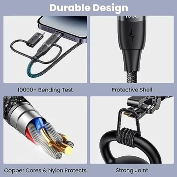 Ultimate 100W USB C Multi Charging Cable for All Devices
