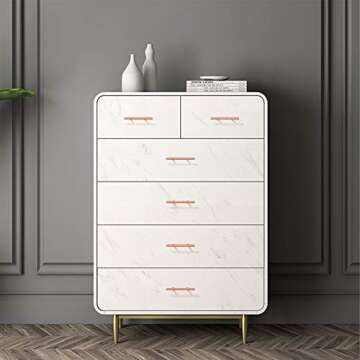 5 Pack-Rose Gold Cabinet Handles Solid T Bar Handle Pull 3 3/4inch 96mm Drawer Pulls 6inch 150mm Overall Length-Modern Kitchen Hardware,Diameter 10mm(2/5 Inch)