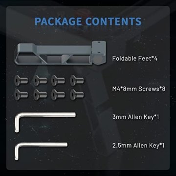 Ortur Foldable Feet for Laser Master 3 Series Upgrade