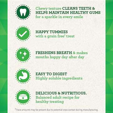Greenies Grain Free Teenie Dental Treats for Small Dogs