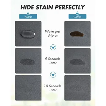 Stylish AMOAMI Coffee Mat - Absorbent & Rubber Backed