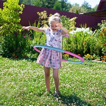 Liberry Kids Adjustable Hula Hoop for Fun Fitness