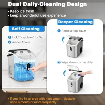 Kndko Nugget Ice Maker: Fast & Convenient Ice Maker