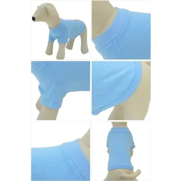 Lovelonglong Dog T-Shirt Comfort for Bulldogs and Pugs