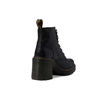 Dr. Martens Women's Jesy Fashion Boot, Black Sendal, 7