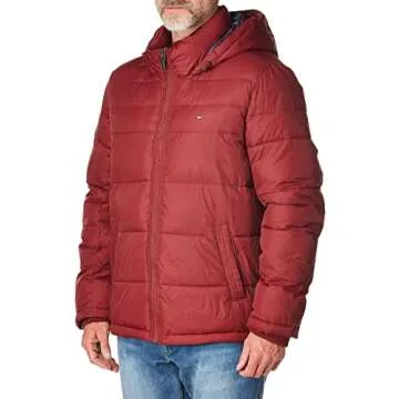 Tommy Hilfiger Men's Classic Hooded Puffer Jacket (Standard and Big & Tall)