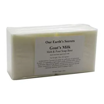 Premium Goat's Milk Soap Base for Sensitive Skin