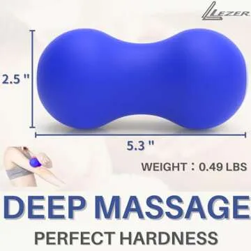 LEZER Peanut Massage Ball - Deep Tissue Relief for All
