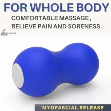 LEZER Peanut Massage Ball for Deep Tissue Relief and Relaxation