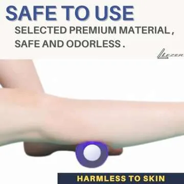 LEZER Peanut Massage Ball for Deep Tissue Relief and Relaxation