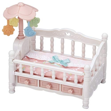 Calico Critters Crib with Mobile - Perfect Playtime Accessory