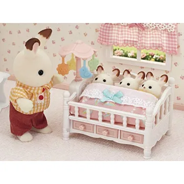 Calico Critters Crib with Mobile - Perfect Playtime Accessory