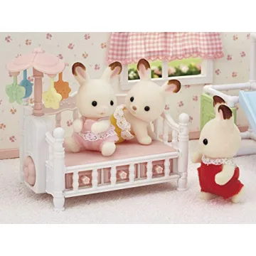 Calico Critters Crib with Mobile - Perfect Playtime Accessory