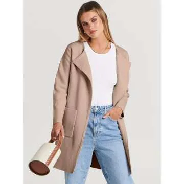 Stylish ANRABESS Women's Knit Cardigan for Every Occasion