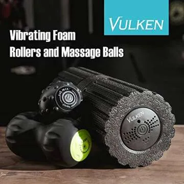 Vulken 17" Vibrating Foam Roller for Muscle Recovery