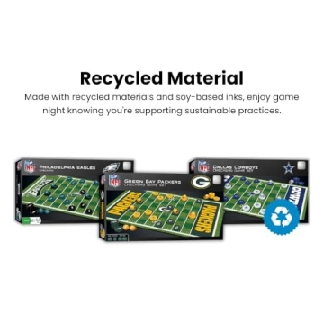 MasterPieces NFL Checkers Game for All Ages and Fans