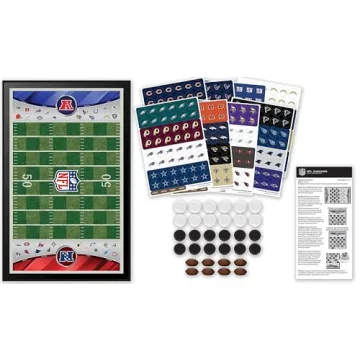 MasterPieces NFL Checkers Game for All Ages and Fans