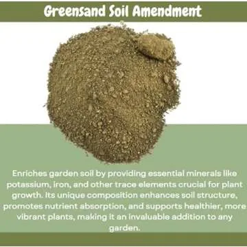 Greensand Soil Additive (1 Pound); Special Container Gardening Additive