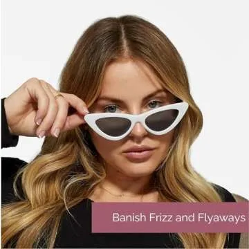 GIOVANNI 2chic Leave-In Conditioning Styling Elixir - Anti-Frizz Natural Hair Smoothing Formula with Shea Butter & Sweet Almond Oil, Macadamia, Detangler, Paraben Free, Color Safe Conditioner - 4 oz