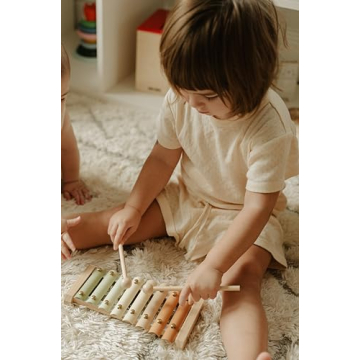 Brooklyn Neutral Xylophone - Aesthetic Toddler Music Toy