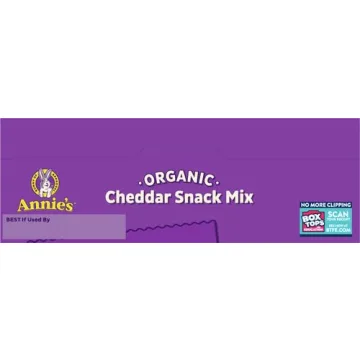 Annie's Cheddar Bunny Snack Mix Perfect for Kids 9 oz