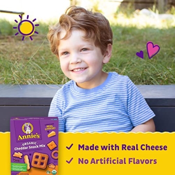 Annie's Cheddar Bunny Snack Mix Perfect for Kids 9 oz