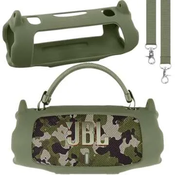 khanka Silicone Case for JBL Charge 6 - Stylish Protection