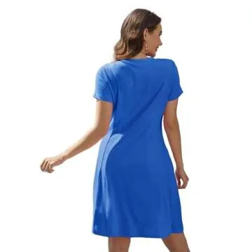 Alaster Queen Casual Summer Dress with Pockets & Comfort