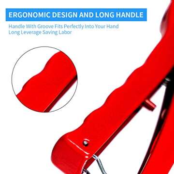 WiseWater PVC Cutter Up to 1-3/8inch (0-36mm), Convenient PEX Cutter Tool, PEX Tubing Cutter