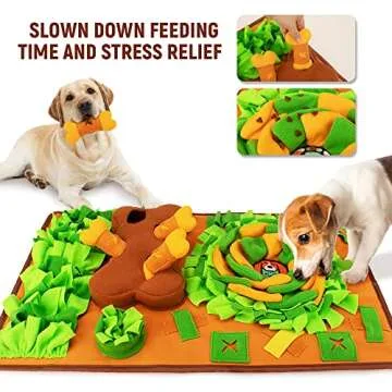 AWOOF Snuffle Mat: Interactive Snuffle Feeding Toy