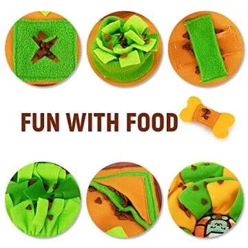 AWOOF Snuffle Mat: Interactive Snuffle Feeding Toy