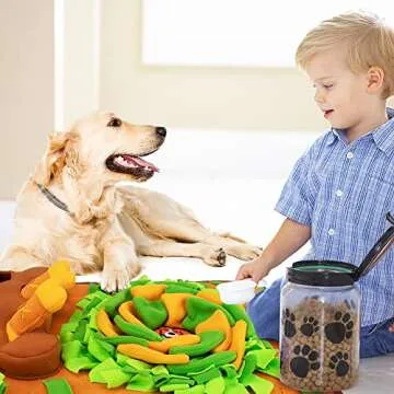 AWOOF Snuffle Mat: Interactive Snuffle Feeding Toy