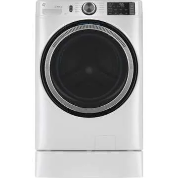 GE GFR0728SNWW Washer/Dryer Laundry Riser- White