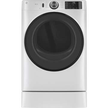 GE GFR0728SNWW Washer/Dryer Laundry Riser- White