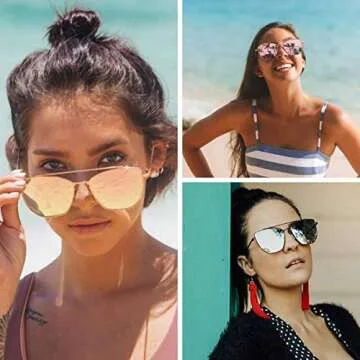 WearMe Pro Cat Eye Sunglasses - Stylish UV Protection