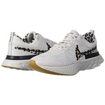 Nike React Infinity Run Fk 2 Cp Mens Shoes Size 8, Color: Platinum Tint/Black-Wheat